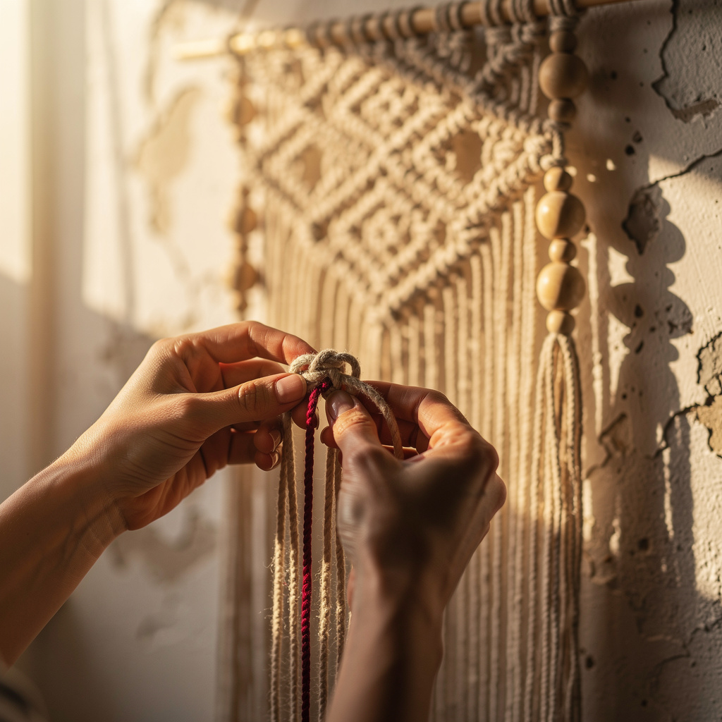 Macramé: Nudos y Tapices