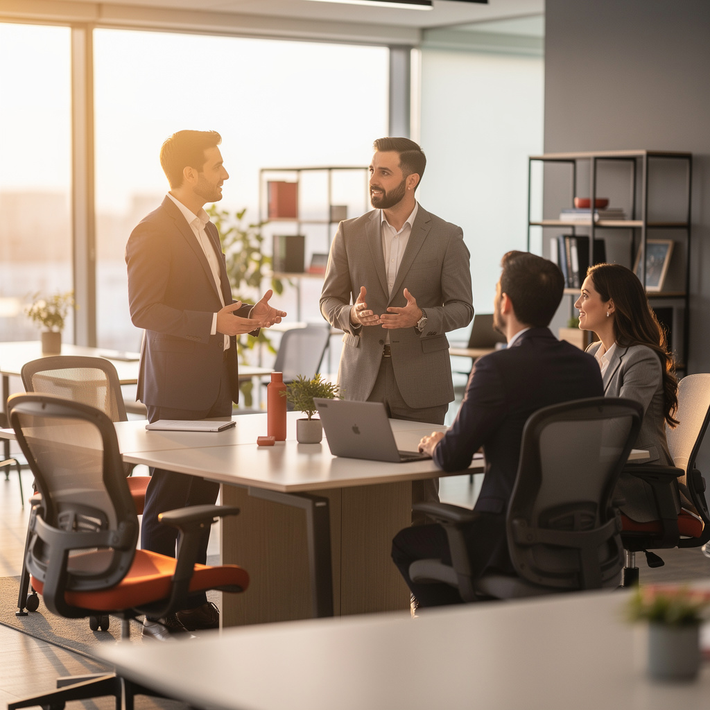 Marketing B2B de mobiliario de oficina