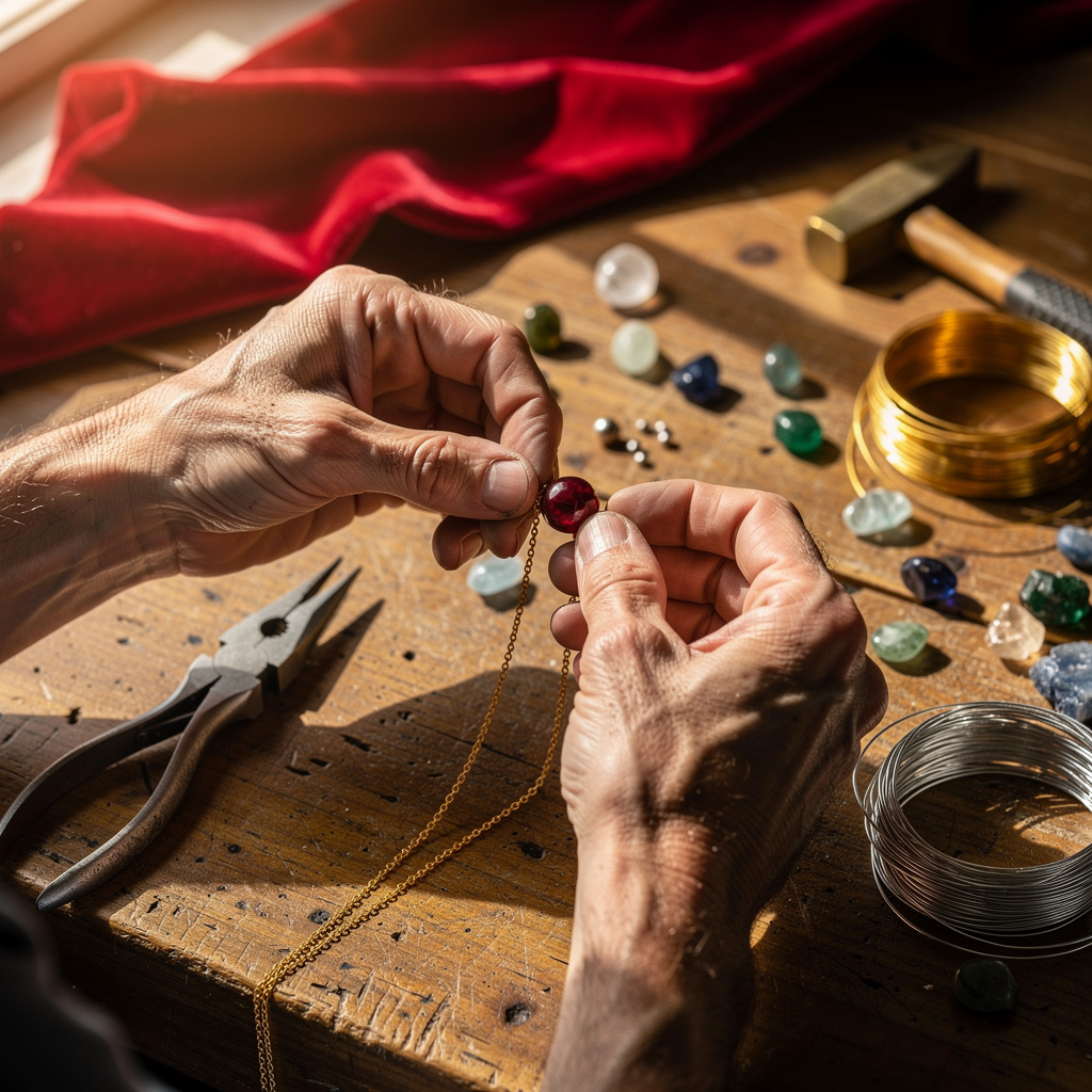 Negocio de joyería artesanal