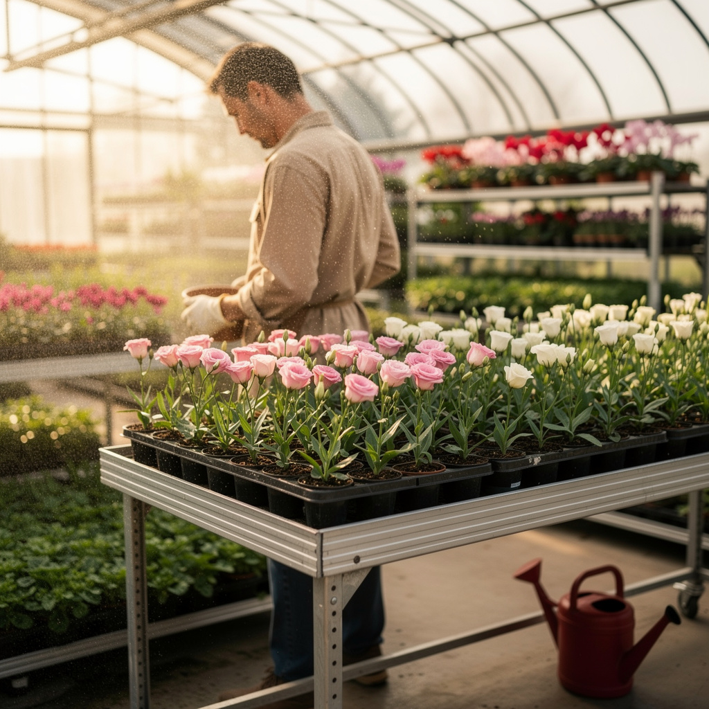 Negocio de floricultura