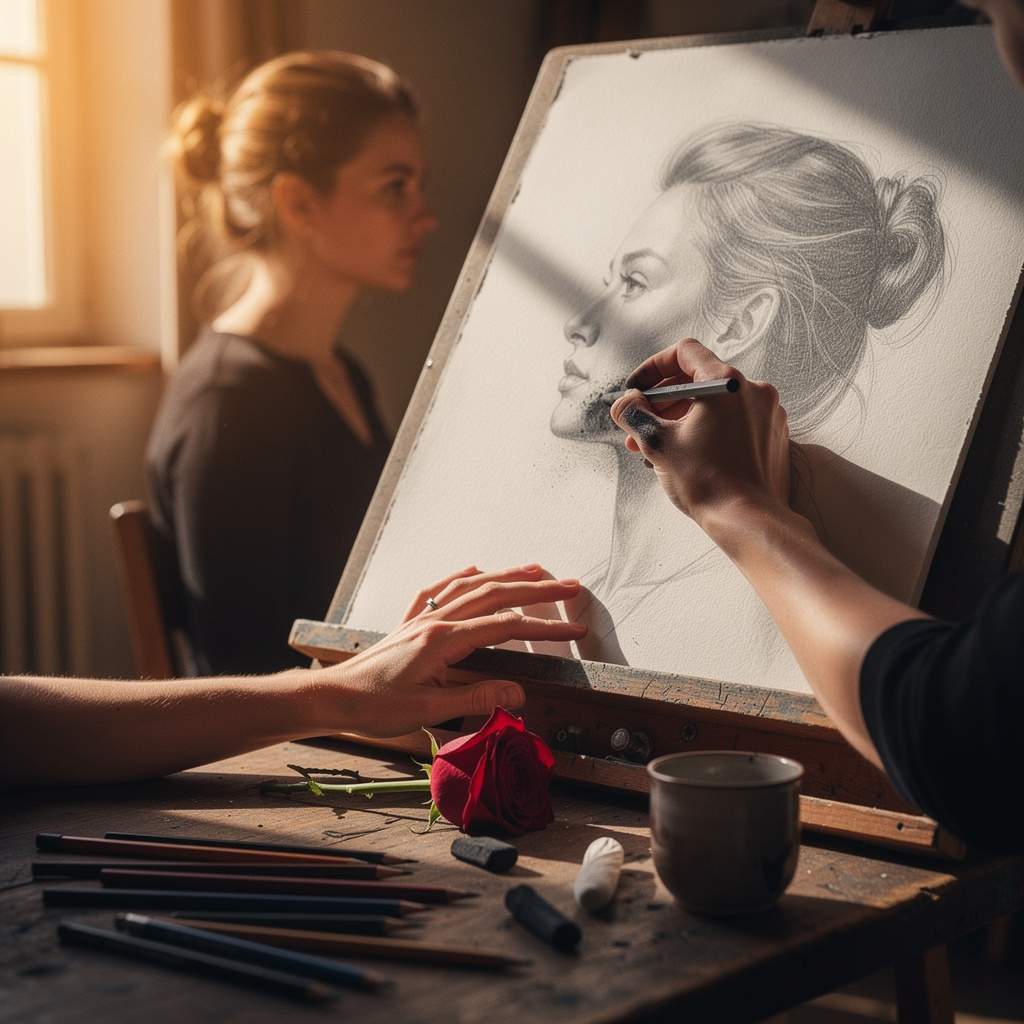 Dibujo de retratos