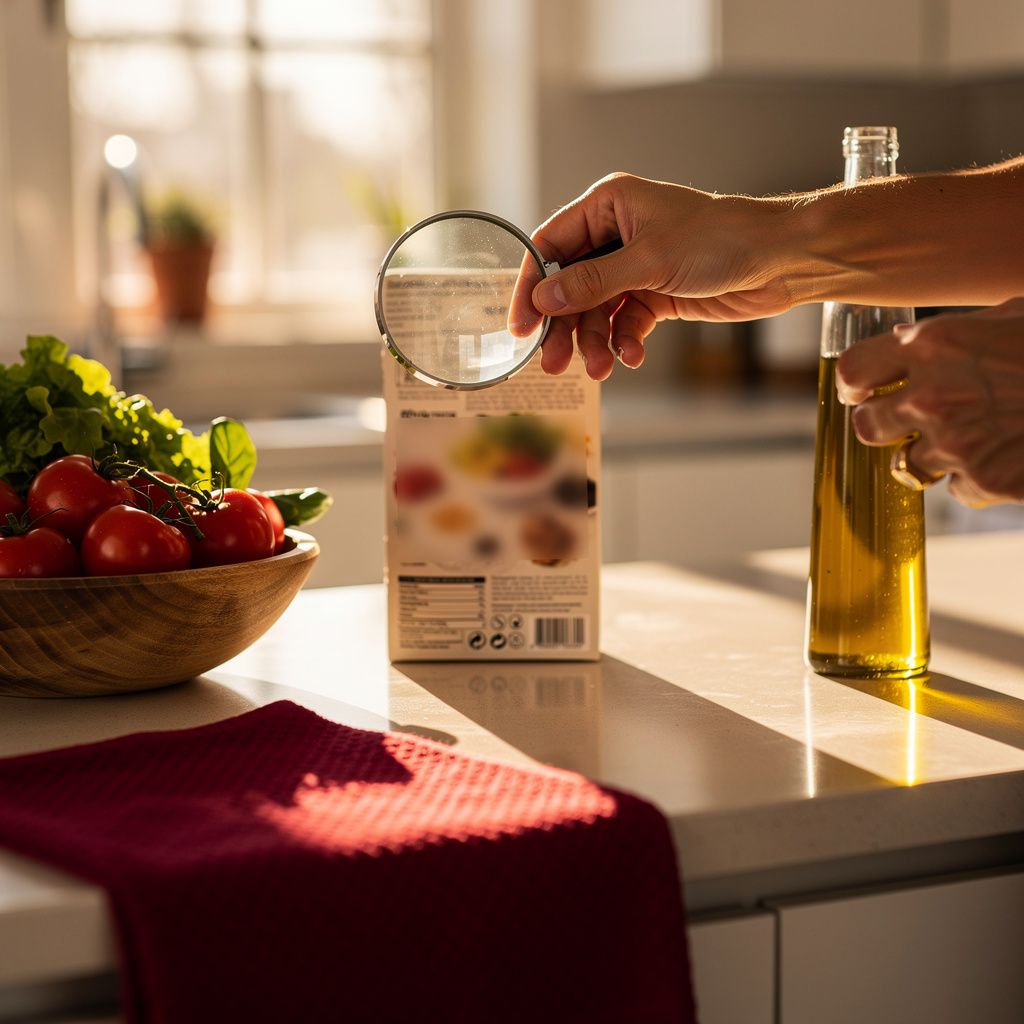Lectura de etiquetas nutricionales