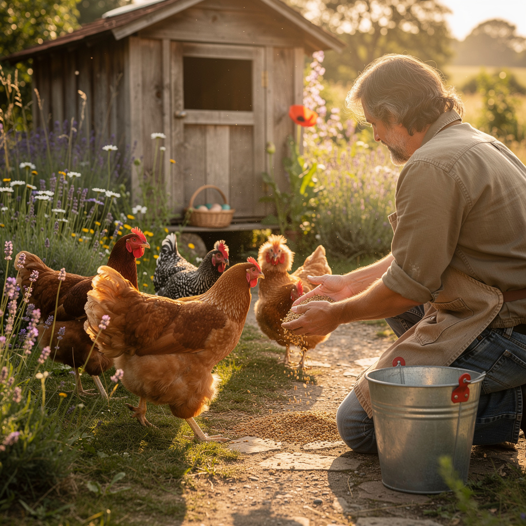 Gallinas de traspatio