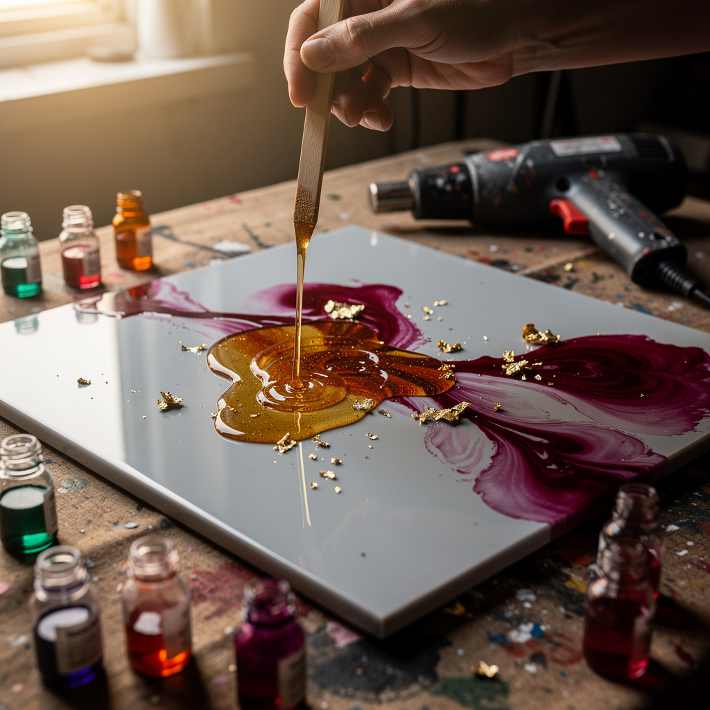 Arte con resina