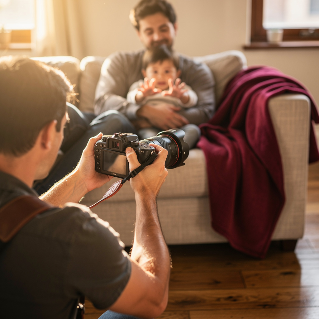 Fotografía de niños y familias