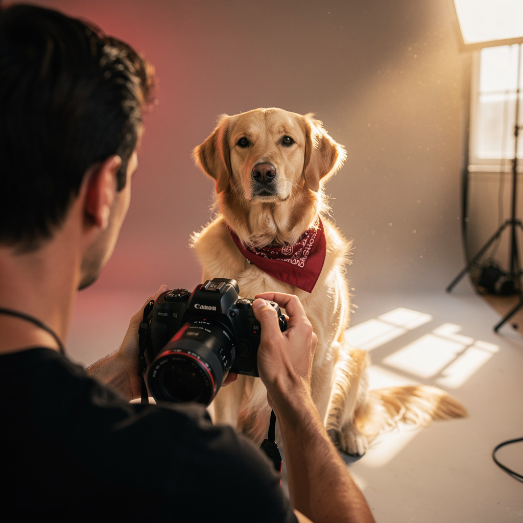 Técnicas de fotografía de mascotas