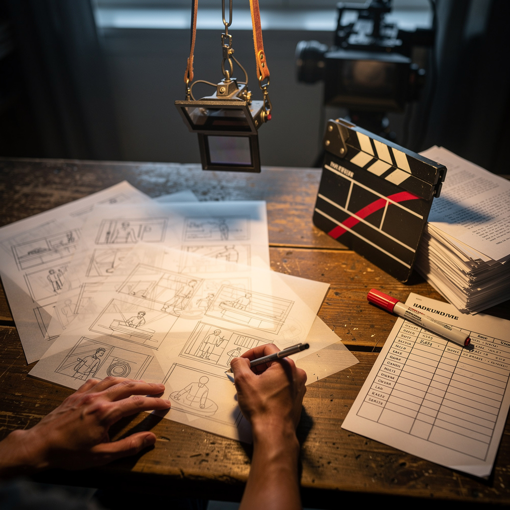Storyboard y lista de tomas