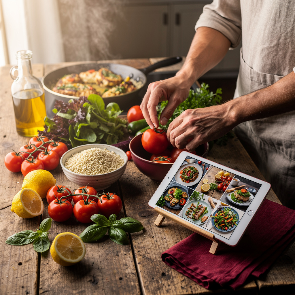 IA para planificar recetas y comidas