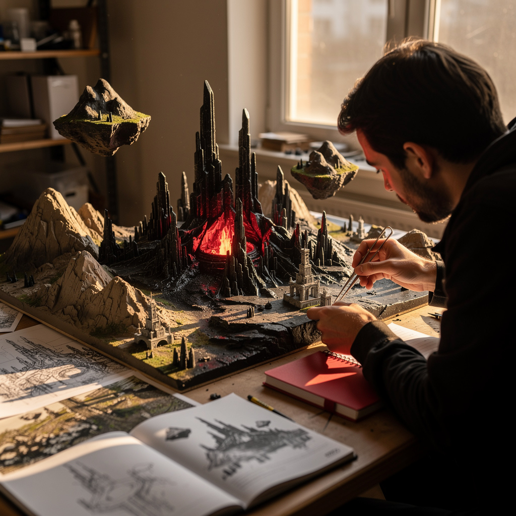 Construcción de mundos de fantasía y ciencia ficción