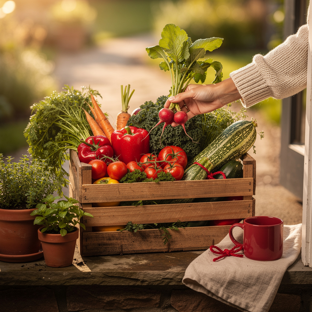 Iniciar negocio de cajas de verduras