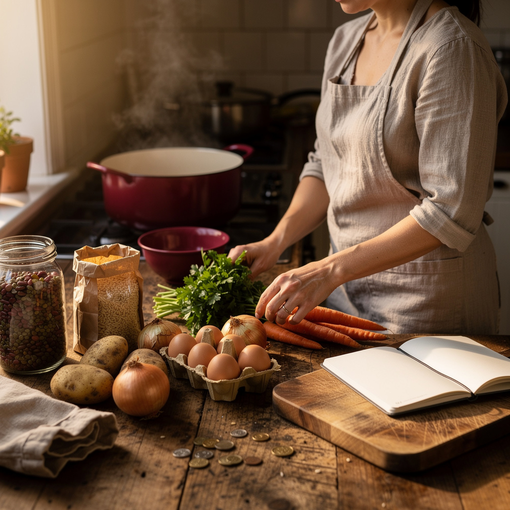 Planificación de comidas económicas