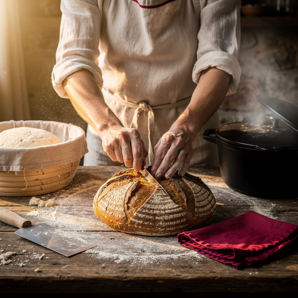 Pan de masa madre