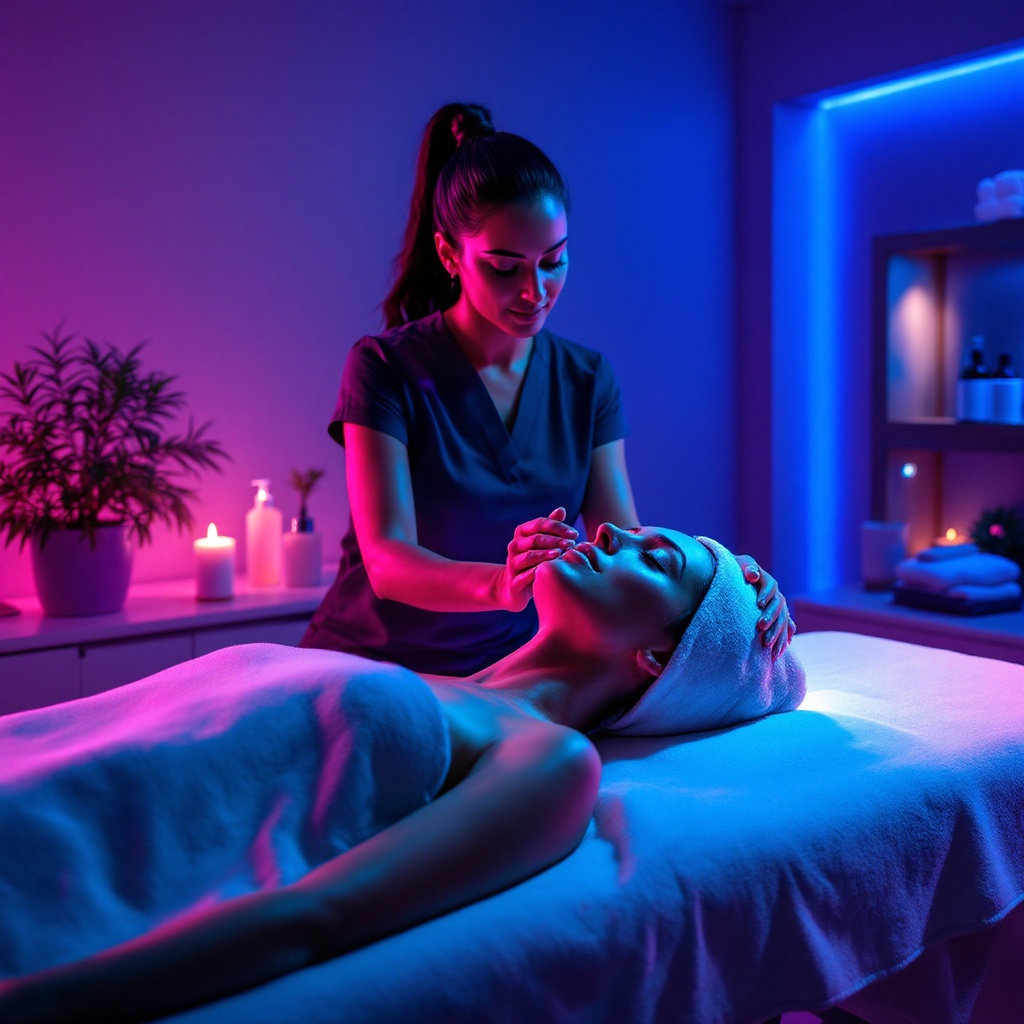 Masaje de Escote y Facial