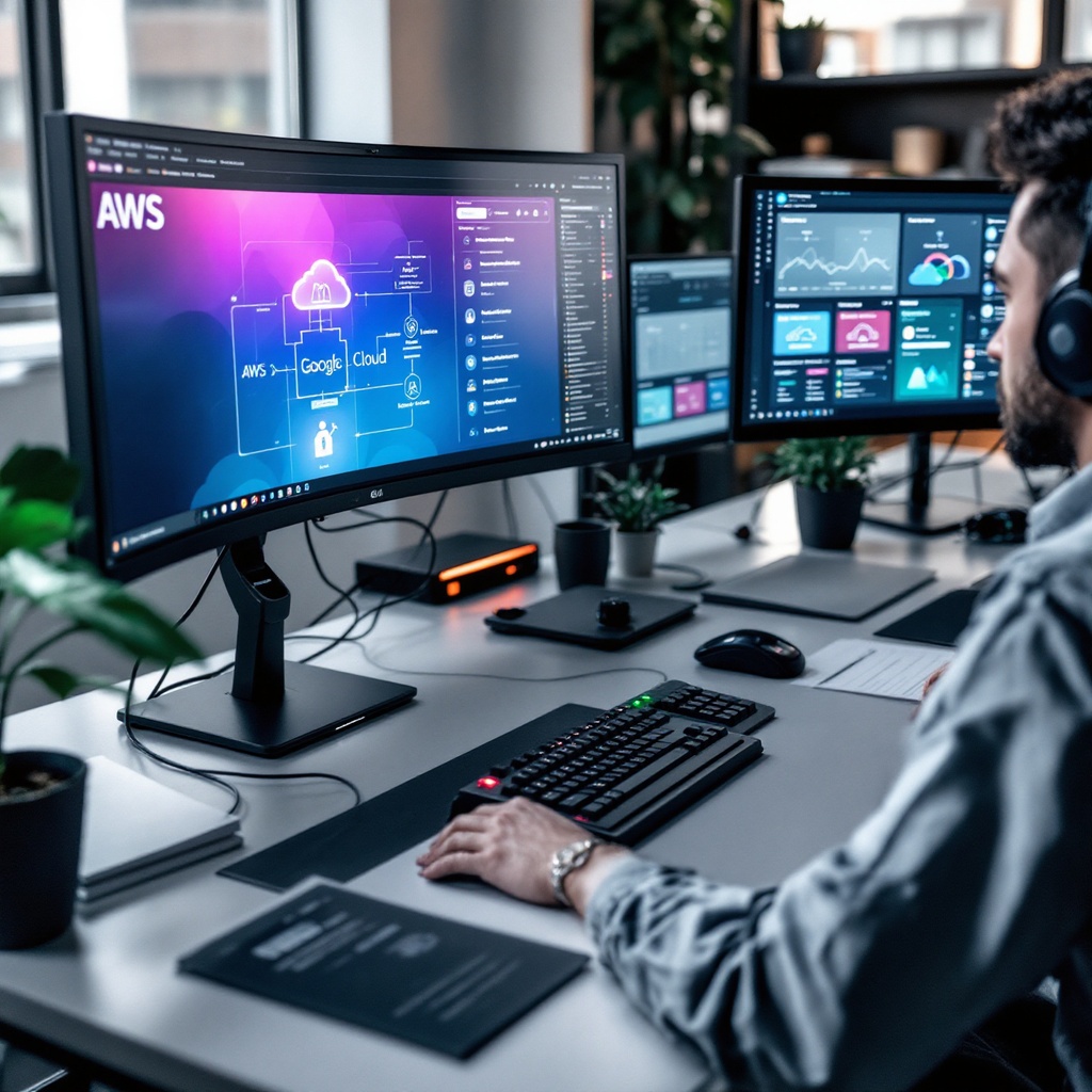 Especialización en Computación en la Nube (AWS, Google Cloud, Azure)