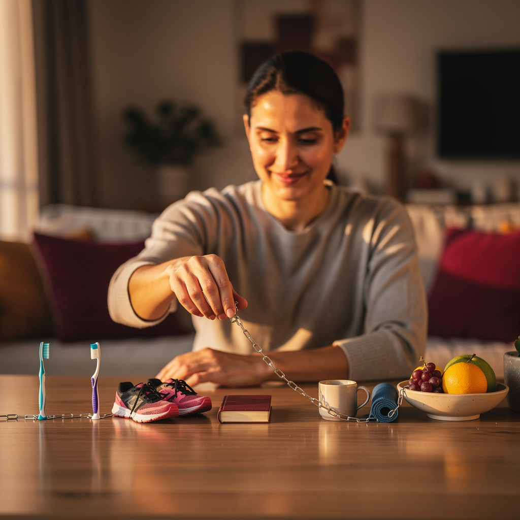 Apilamiento de Hábitos: Transforma tu Rutina