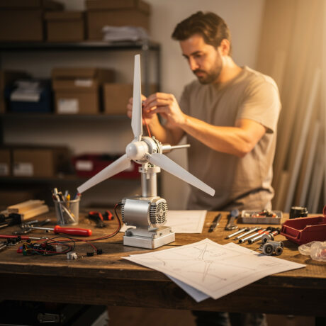 Cómo Construir Turbinas de Viento Caseras