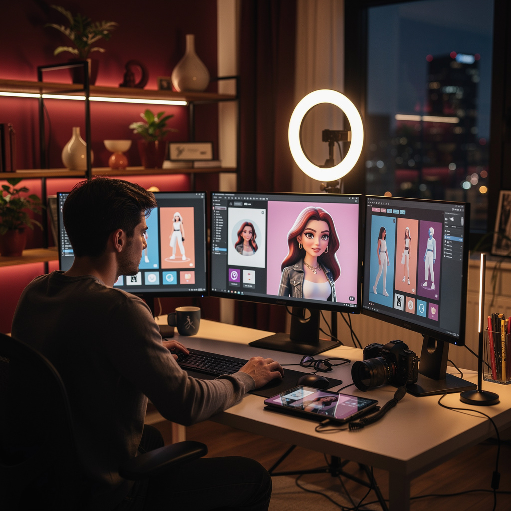 Creación de Influencers Virtuales