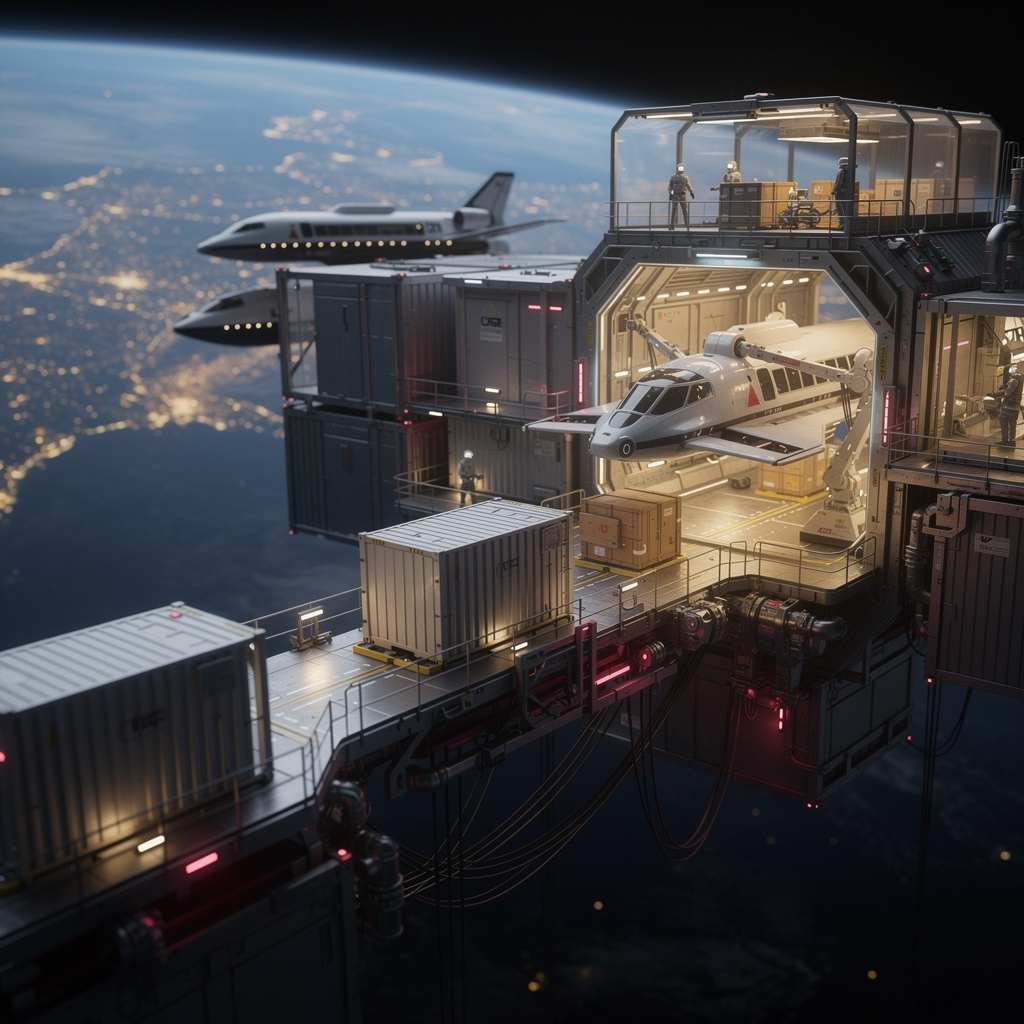 Logística de Cadenas de Suministro Espacial