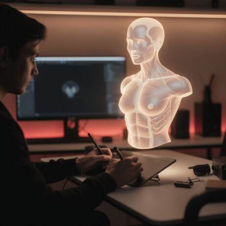 Anatomía Humana Digital en ZBrush